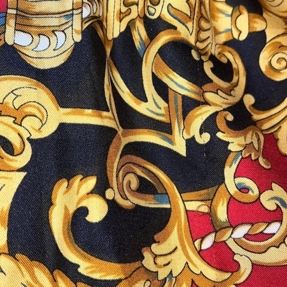 Vintage style panther print scarf - Picture 8 of 11